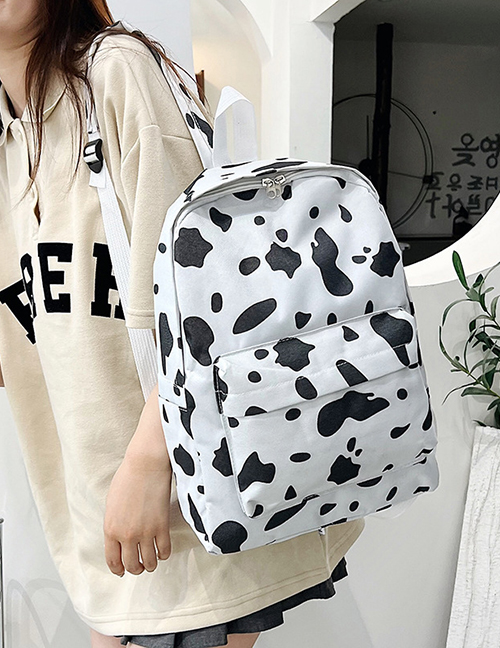 Fashion Style 1 Cow Print Large Capacity Backpack