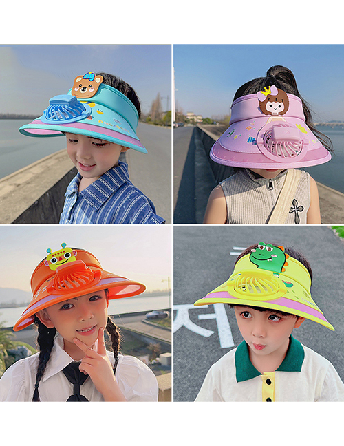Sombrero Para El Sol Vacío Con Ala Grande Y Ventilador Para Niños (eléctrico)