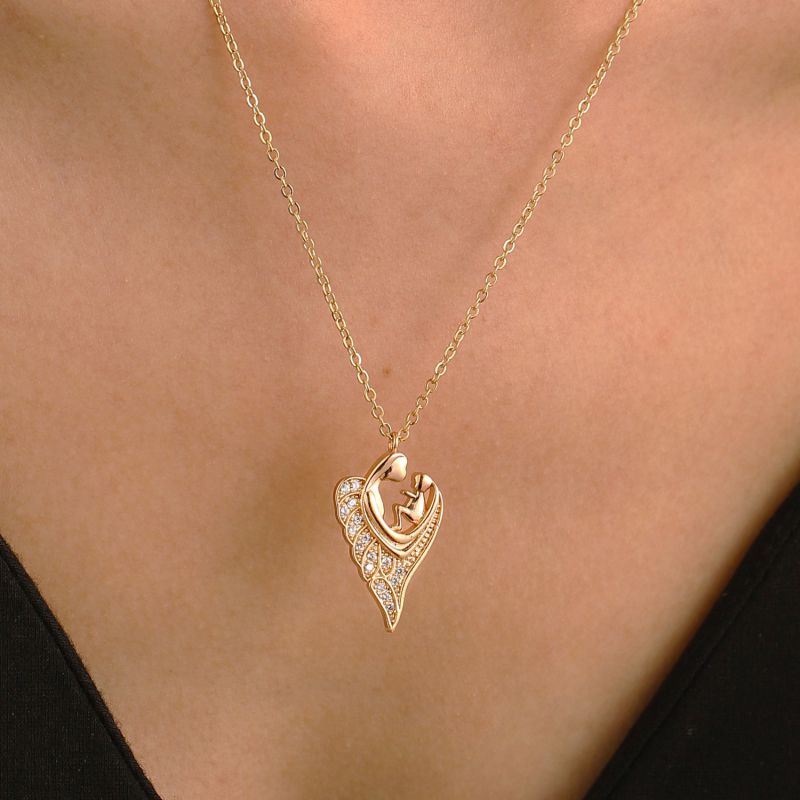 Fashion 4# Copper Diamond Geometric Necklace