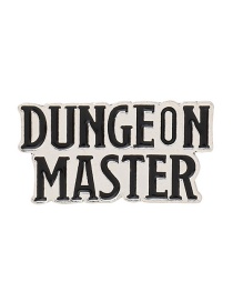 Fashion White Dungeon Master Dungeon With Dragon Enamel Pin