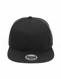 Fashion Black Plain Color Baseball Cap