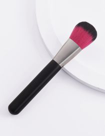 Fashion Black Single Black Large Round Head Blush Brush Makeup Brush