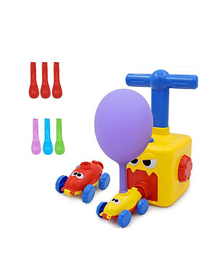 Fashion 2020-1 With 2 Cars And 6 Balloons (e-commerce Box) Cartoon Inertial Air Balloon Car Toy