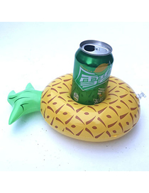 Fashion Pineapple Cup Holder Pvc Inflatable Pineapple Beverage Cup Holder