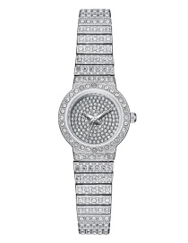 Fashion Silver Color Diamond Gypsophila Watch