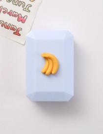 Fashion Banana Soft Plastic Cartoon Contact Lens Case
