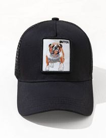 Polyester Pet Dog Label Baseball Capball