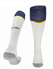 Fashion 2021 Tottenham Home Polyester Cotton Knitted Football Socks
