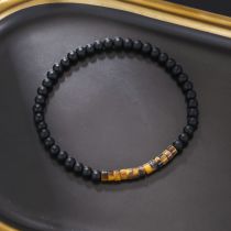 Fashion 3# Natural Stone Beaded Bracelet For Men