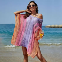 Fashion Color Hollow-knit Sun Protection Shirt