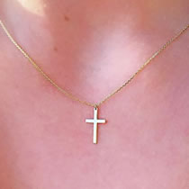 Fashion 9# Alloy Cross Necklace For Men
