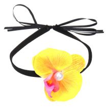 Q&A for Fashion Yellow Fabric Flower Necklace